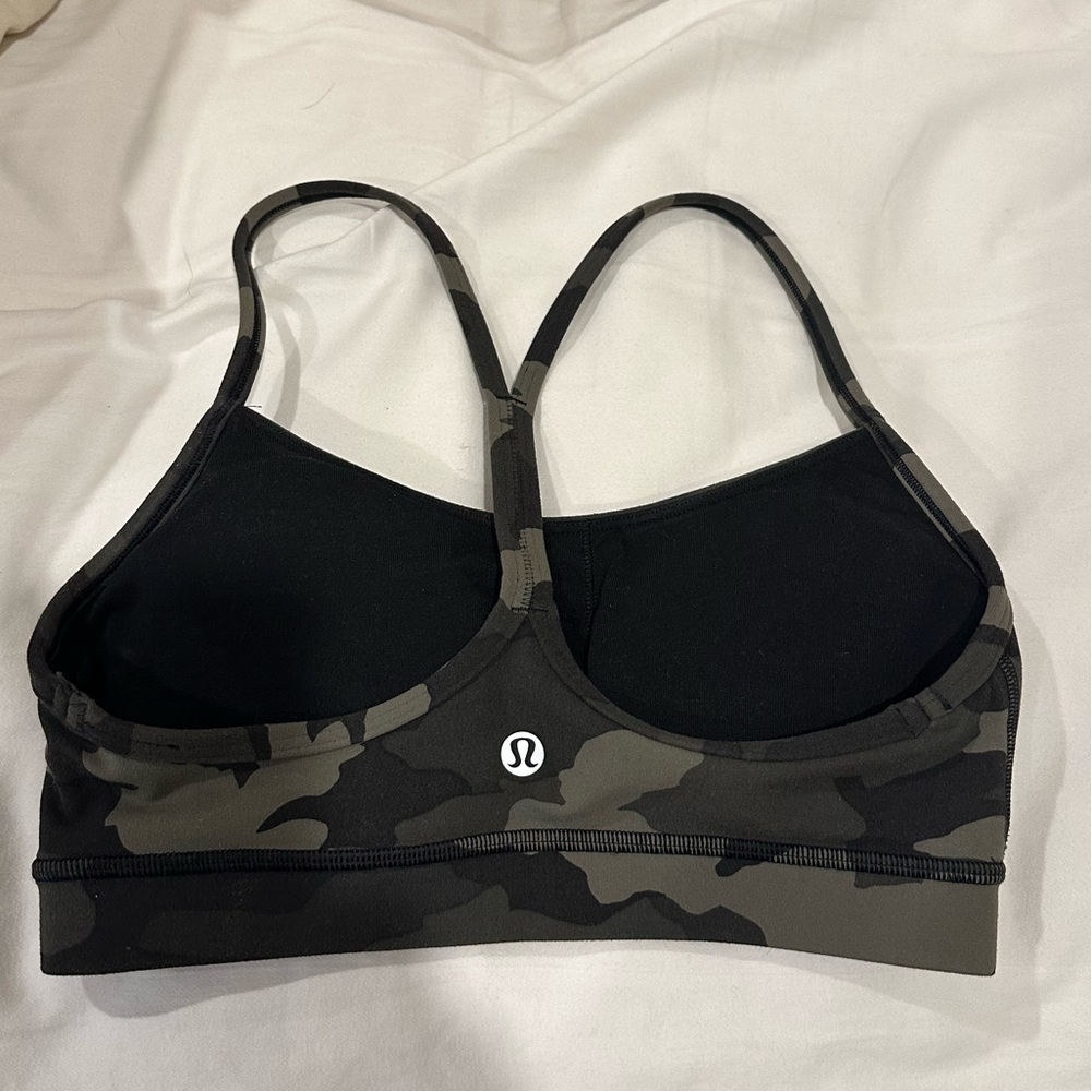 Camo Lulu Sports Bra